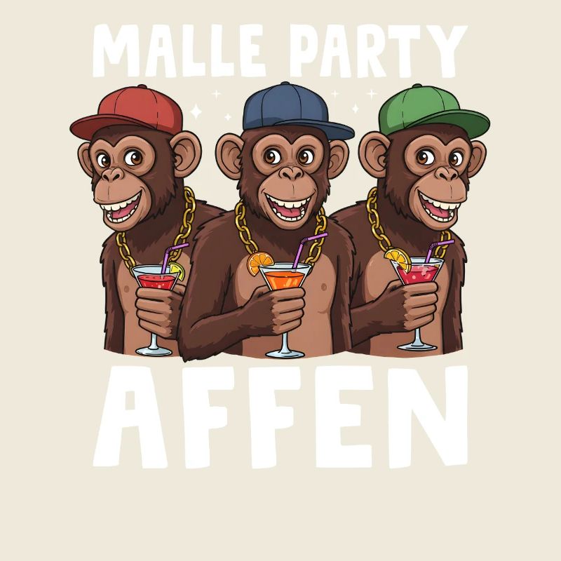 Malle Party Affen