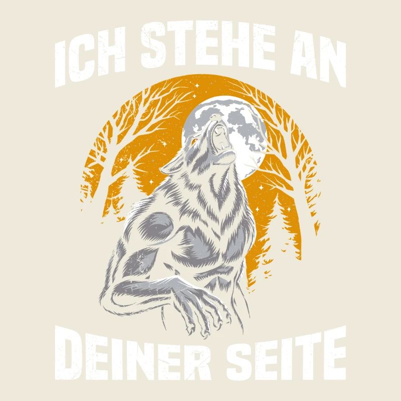 Werwolf ICH STEHE AN DEINER SEITE Lustiges