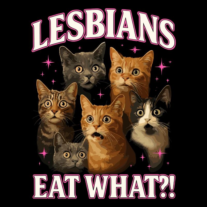 Lesbian Cat Humor - Surprise