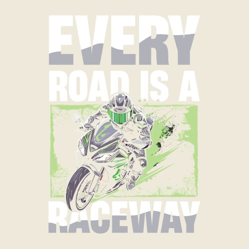 Chaque route est une piste de course Motards