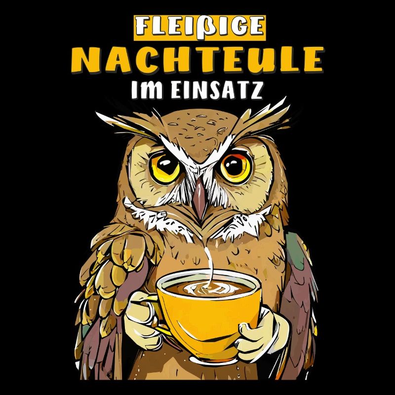 FLEIßIGE NACHTEULE IM EINSATZ