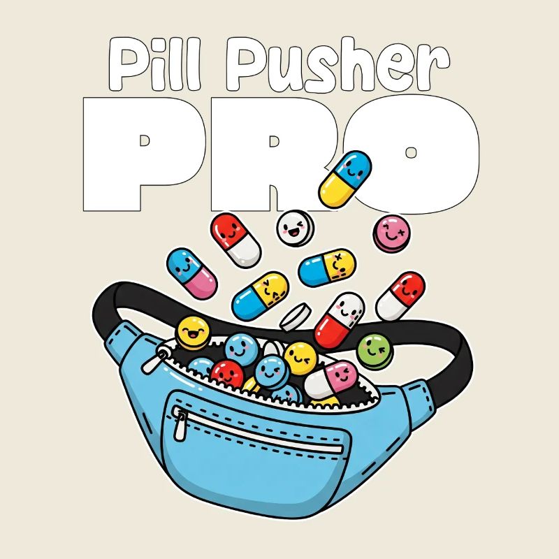 PILL PUSHER PRO - NURSE GIFT