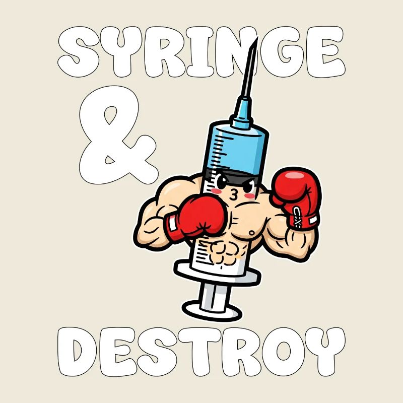 SYRINGE AND DESTROY - NURSE GIFT