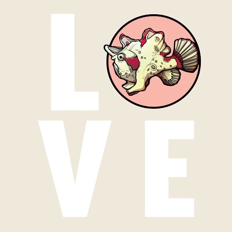 Frogfish Anglerfisch