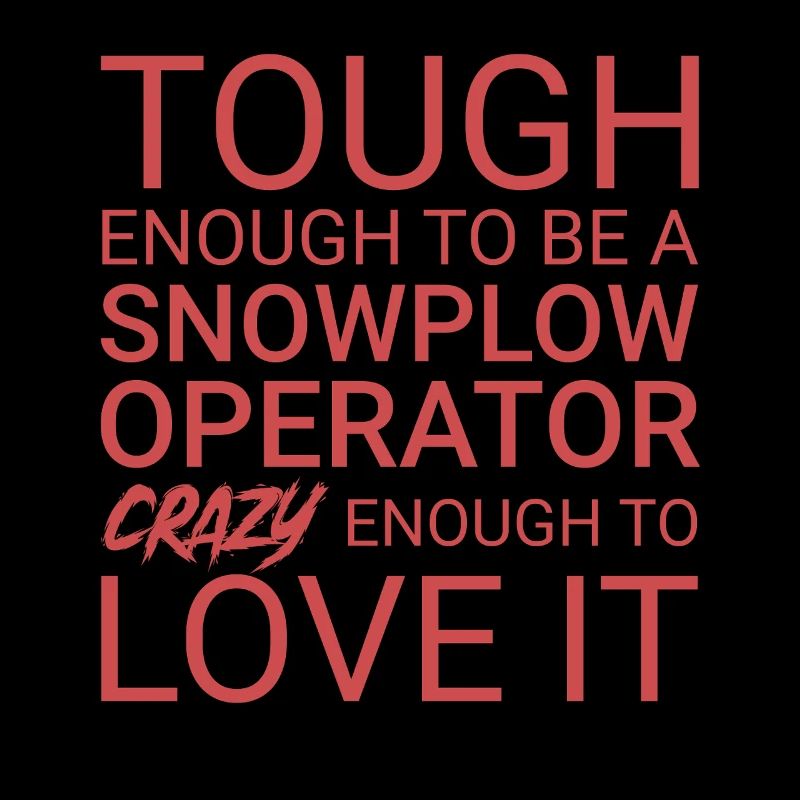 Opérateur de chasse-neige Crazy Snowplow Driver