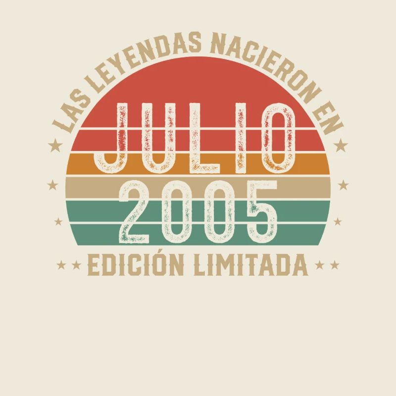 Juli 2005 Vinatge Retro Geburtstagsgeschenk