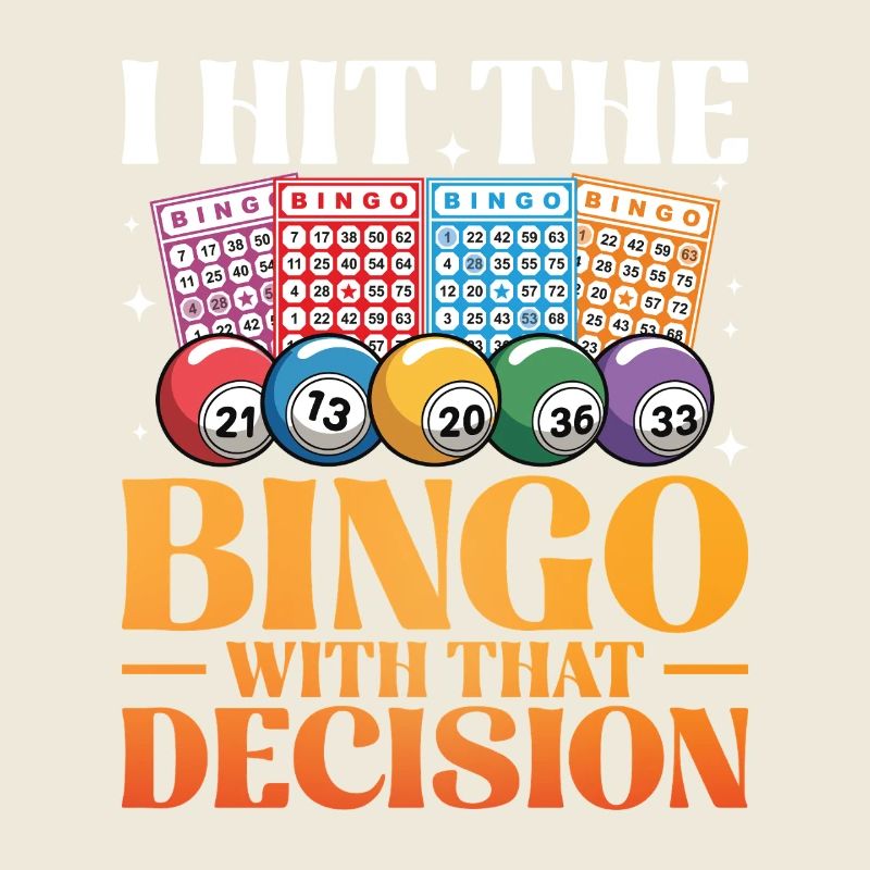 Bingo Spaß Geschenk Bingo Liebhaber