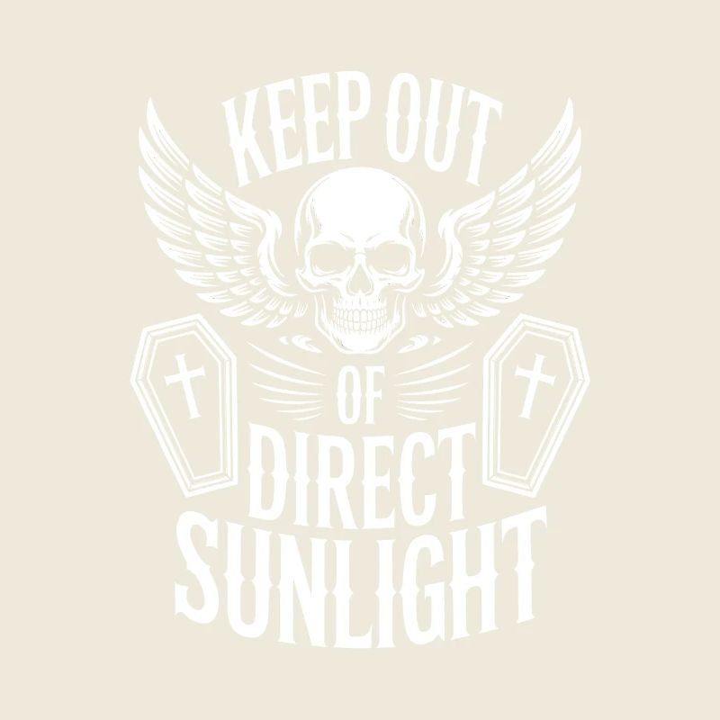 Tenir à l’abri de la lumière directe du soleil ! Vampire Goth Emo