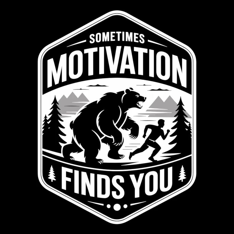 Maillot de course avec ours - la motivation vous trouve !