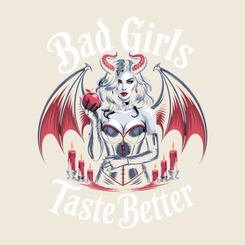Bad Girls Taste Better! Goth Gothic Emo Baddie