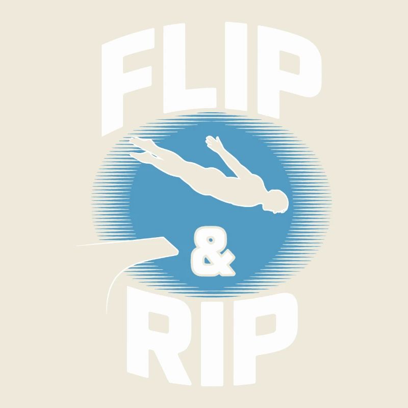 Kunstspringen Turmspringer Sprungbrett