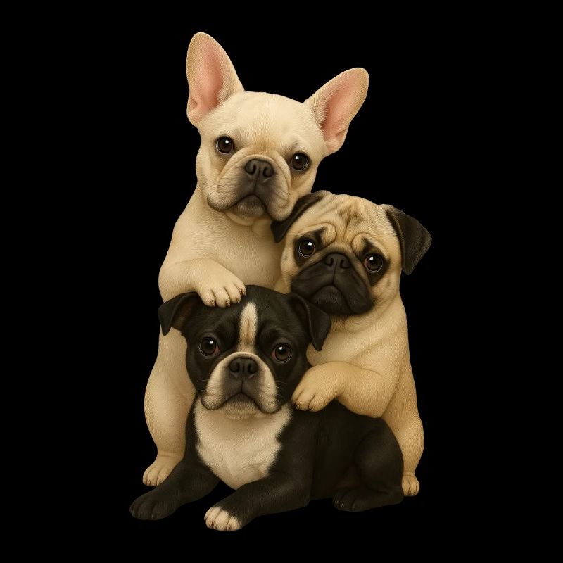 Französische Bulldogge Mops Terrier