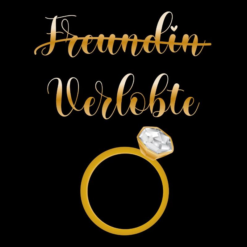Freundin durchgestrichen Verlobte