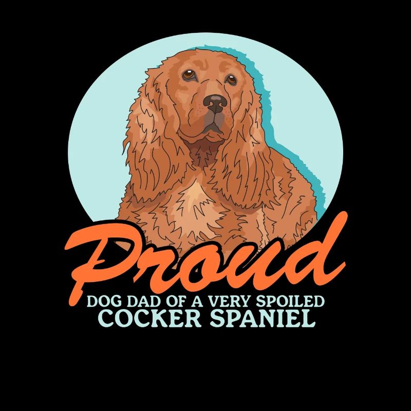 Cocker Spaniel Dad Cocker Spaniels Cadeau