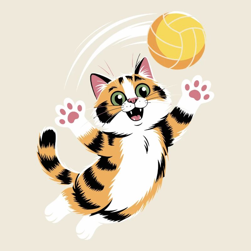 Chat joueur avec volley-ball