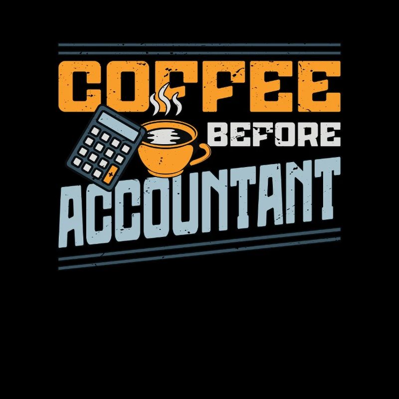 Café comptable avant la finance Amateur de café