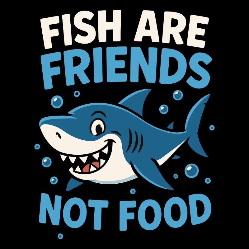 Les poissons sont des amis, ne mangent pas