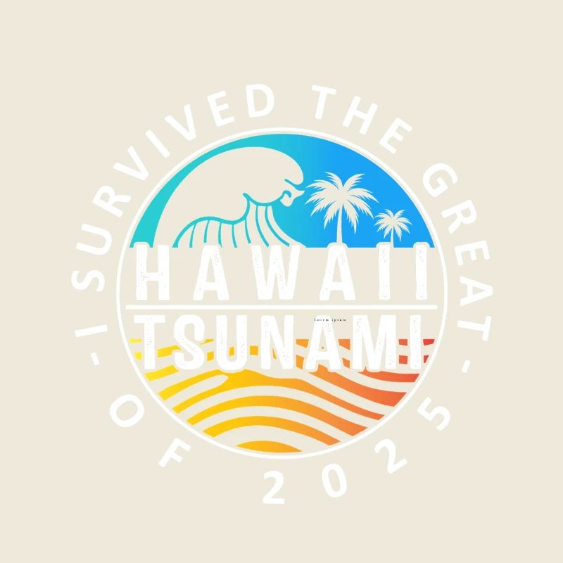 Hawaii Tsunami Survival Badge