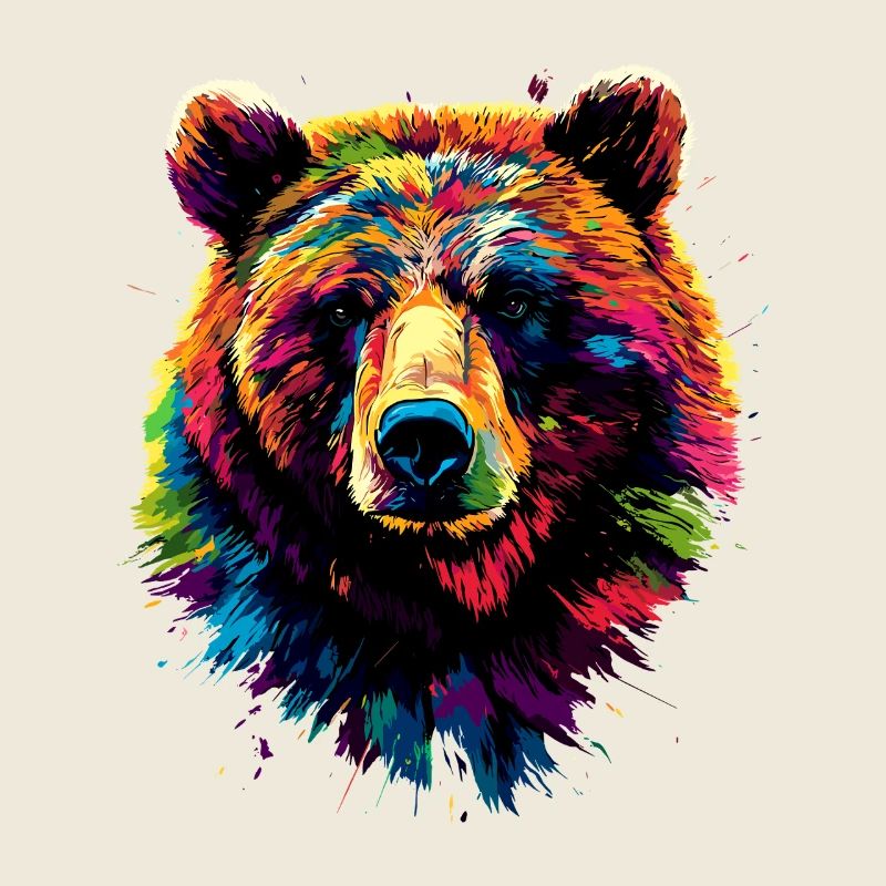 Braunbär Grizzly Bär Bärenbrüder Wald Wilde Bären