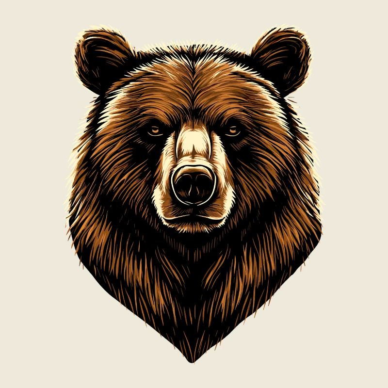 Brown Bear, Grizzly Bear, Bear Brothers, Forest, Wild Bears