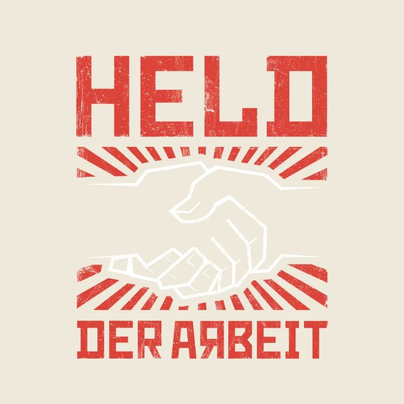 HELD DER ARBEIT OSSI HANDWERKER DDR ARBEITER