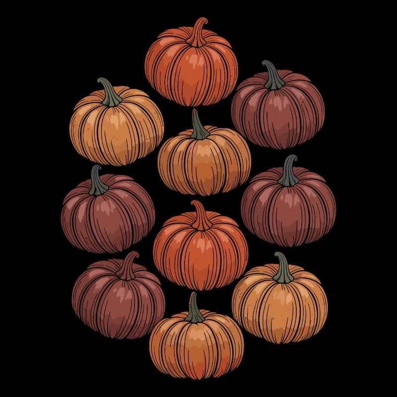 Variété de citrouille automnale