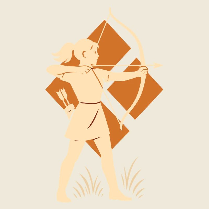 Mädchen Bogenschütze Bogenschießen Bogen Ziel