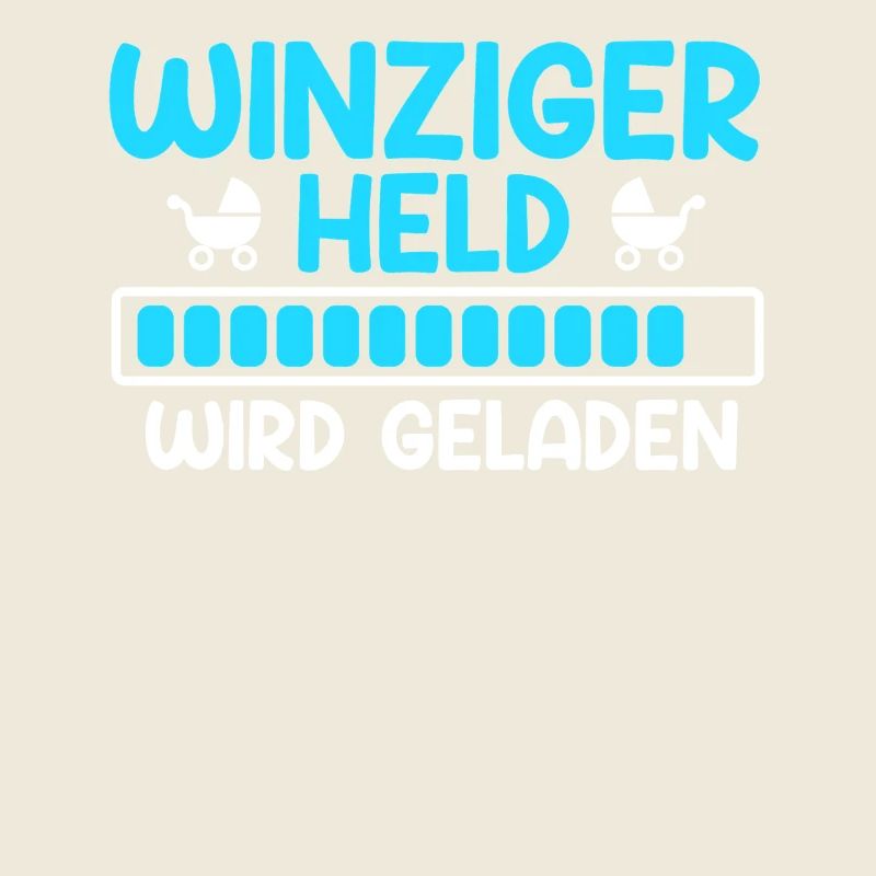Bald Mama WINZIGER HELD WIRD GELADEN Lustig