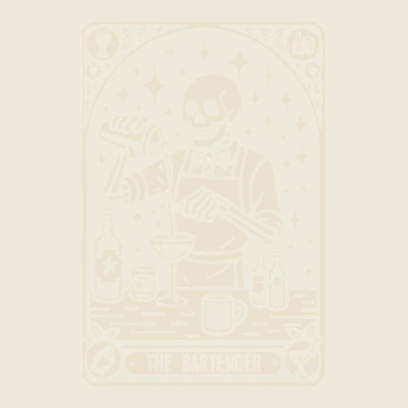 Bartender Barman The Bartender Tarot Cocktail