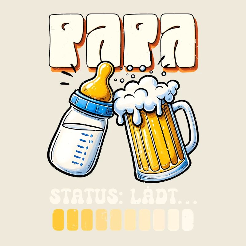 Expectant father DAD STATUS LOADING Funny