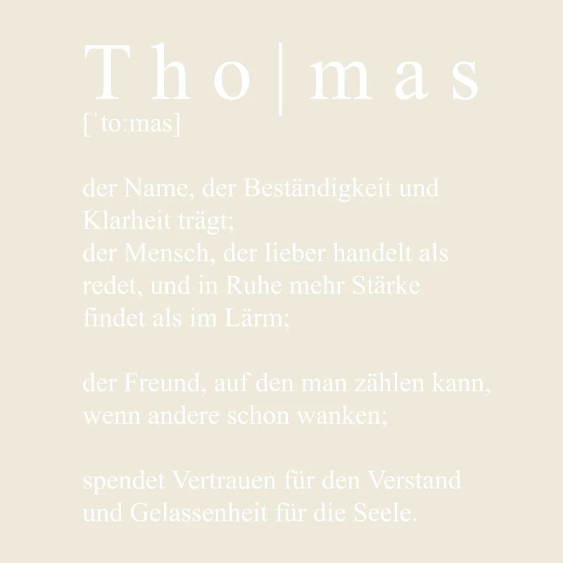 Thomas Definition Typografie 