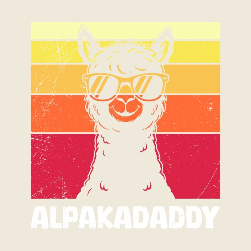 Futur père ALPAKAPAPA Rétro Drôle
