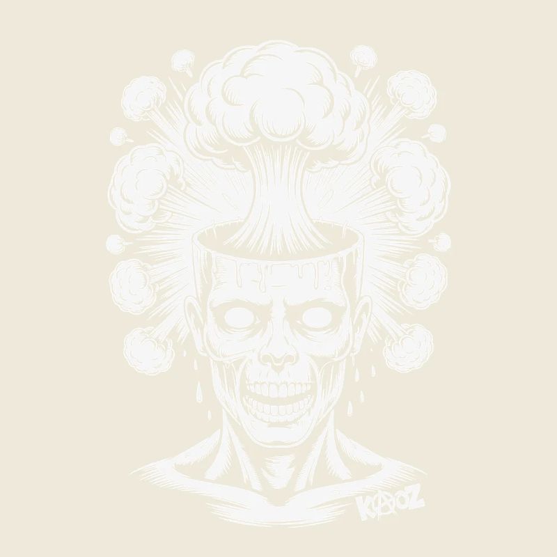 Creative explosion and comic illustration