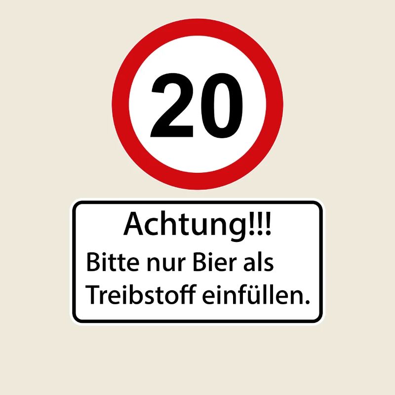 20 Caution only fill beer as fuel