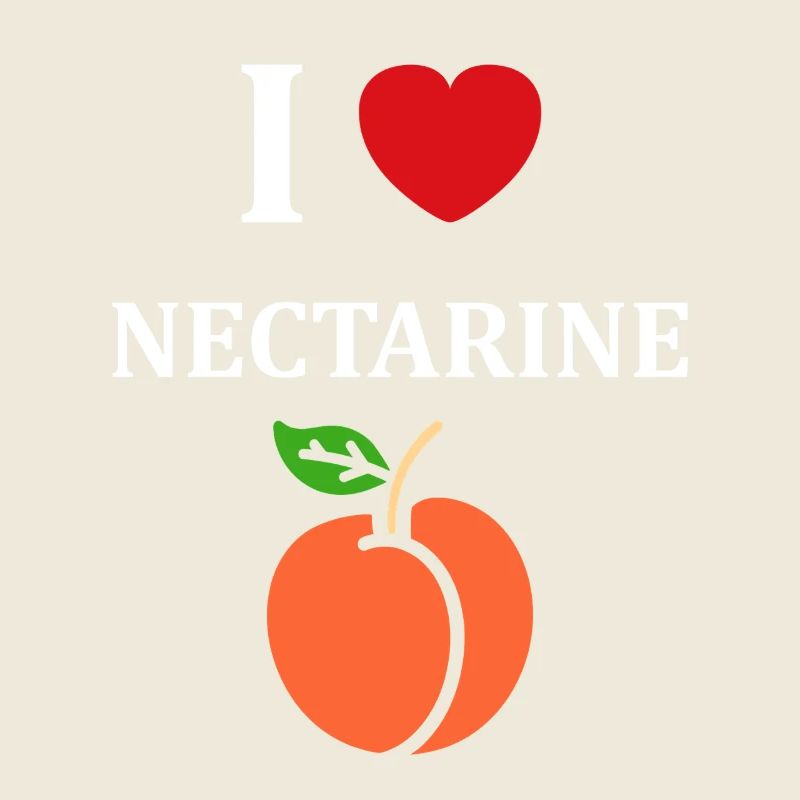 Nektarine, Pfirsich, Abbildung, Design