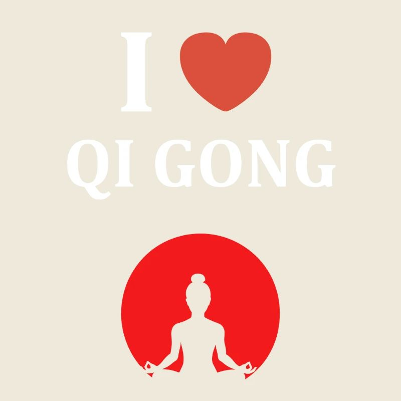 Symbole de méditation qi gong