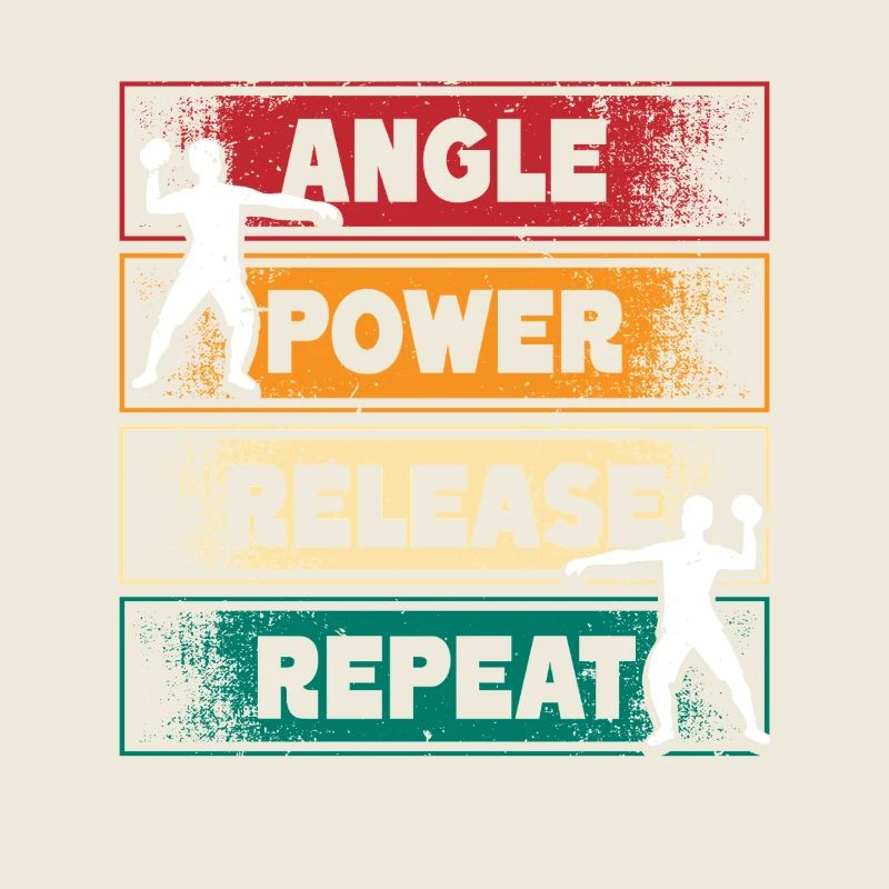 Kugelstoßen Kugelstoß Angle Power Release