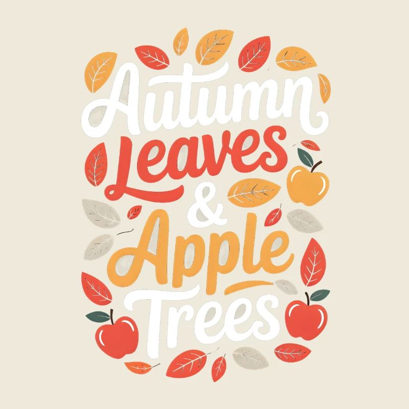 Autumn Leaves &amp; Apple Trees Fall Autumn Apple