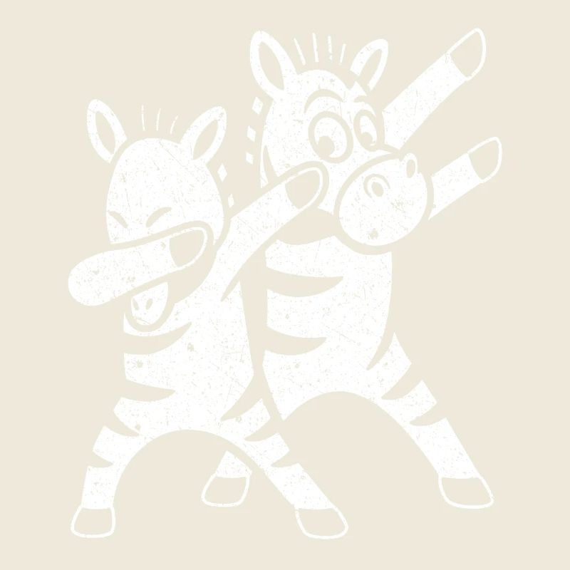 Funny Dancing Zebras Dabbing