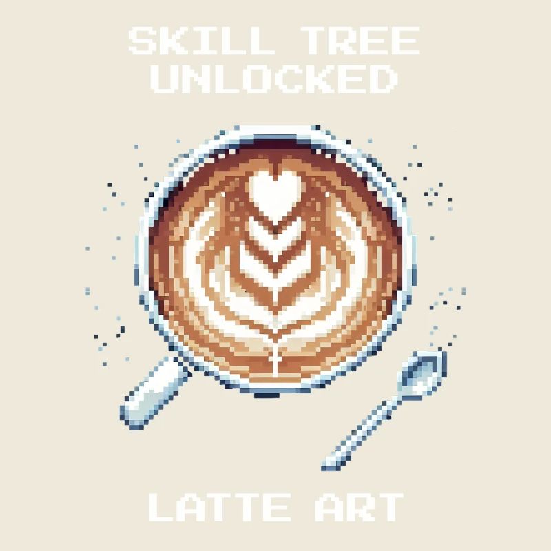 Skill tree unlocked: Latte Art | Barista