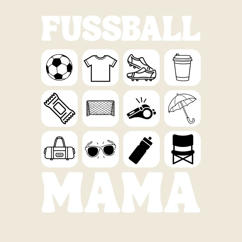 Fußball Mama Design