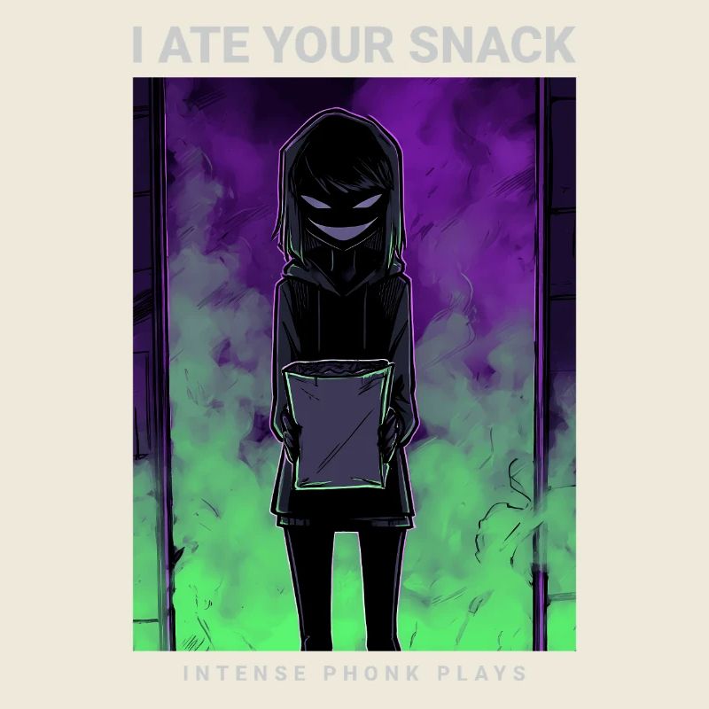 Phonk d'anime effrayant J'ai mangé ton goûter
