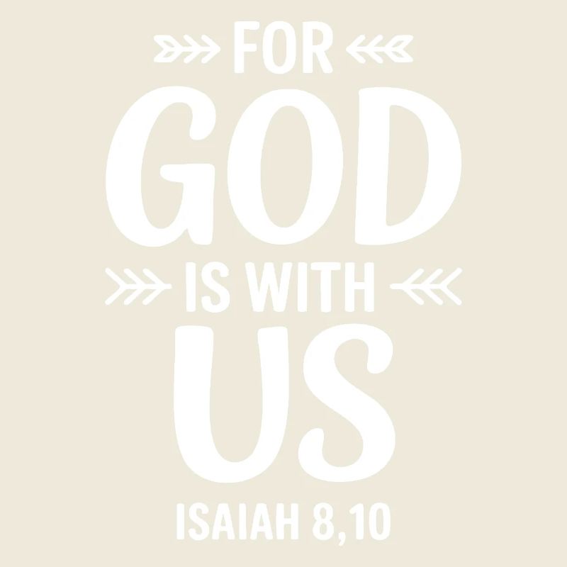 For God Is With Us Design