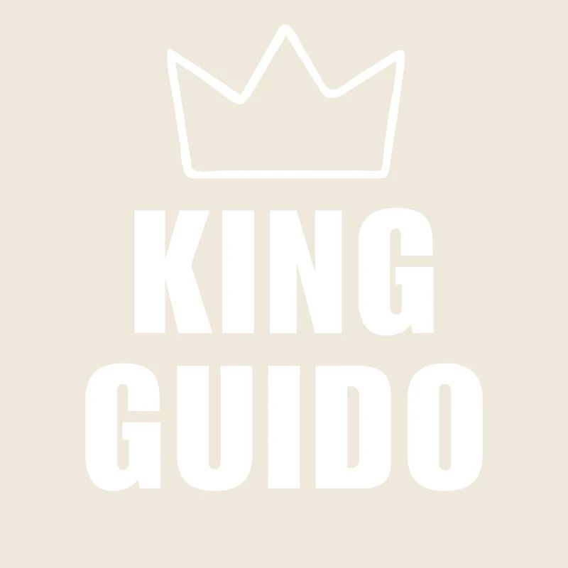Guido Name mit Buchstabe G - King Crown Hemd