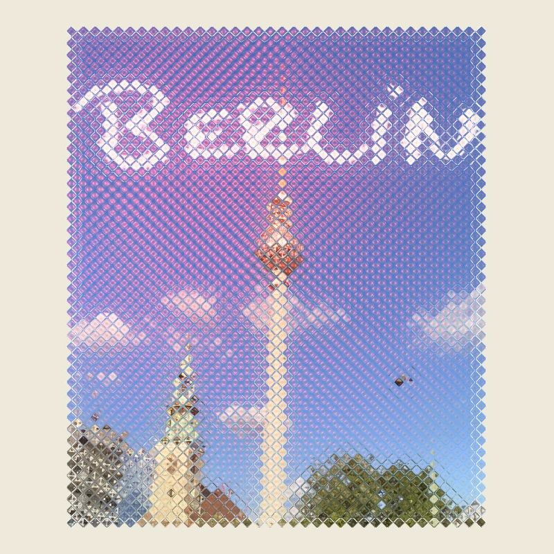 Berlin TV Tower Neon Design