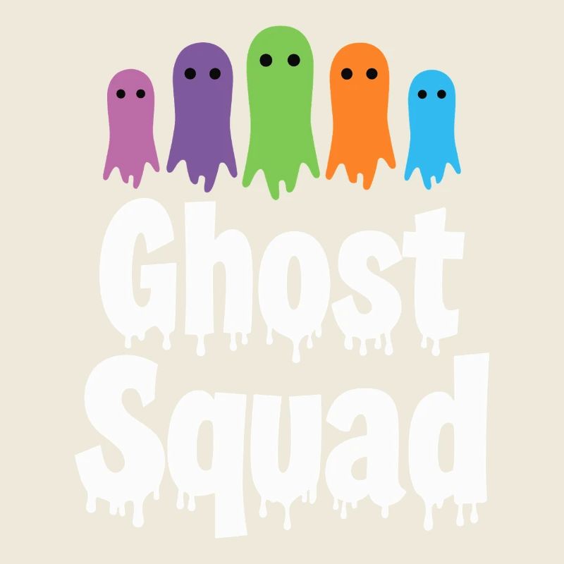 Ghost Squad - Halloween Ghost Saying