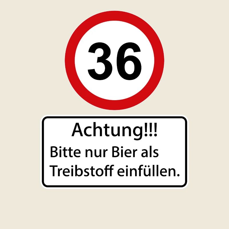 36 Caution only fill beer as fuel