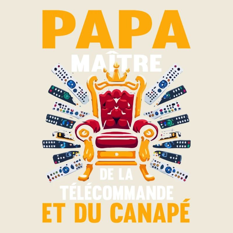 Dad Master Keyfob and Sofa Gift Humor