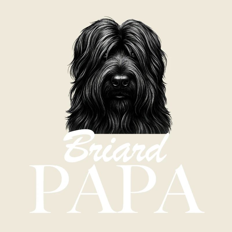 Briard Papa