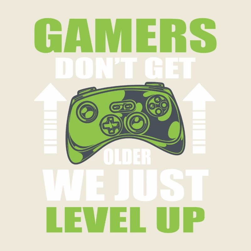 Gamer Level Up Motivierendes Design
